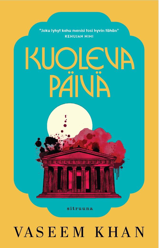 Kuoleva päivä kirjan kansikuva