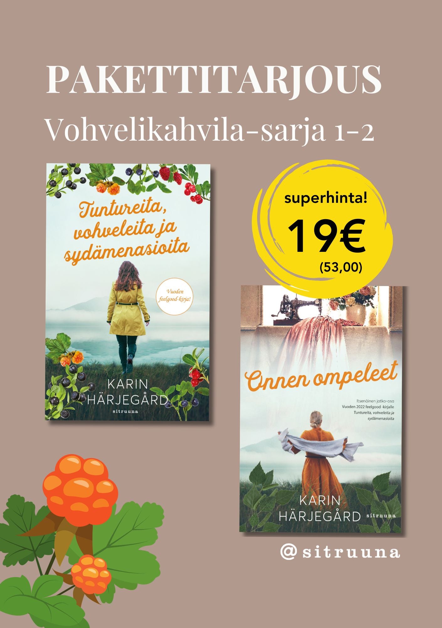 Vohvelikahvila-sarja, osat 1-2