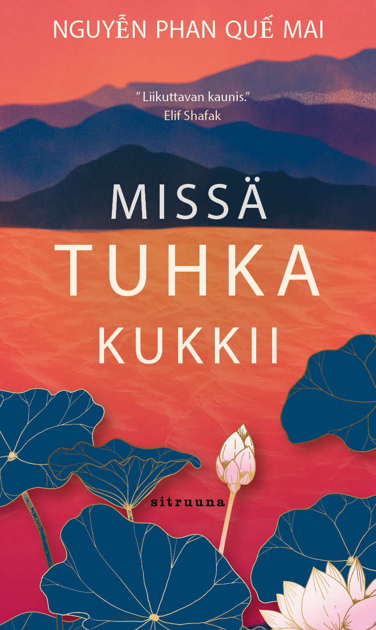Missä tuhka kukkii kirjan tuotekuva kirjan kannesta