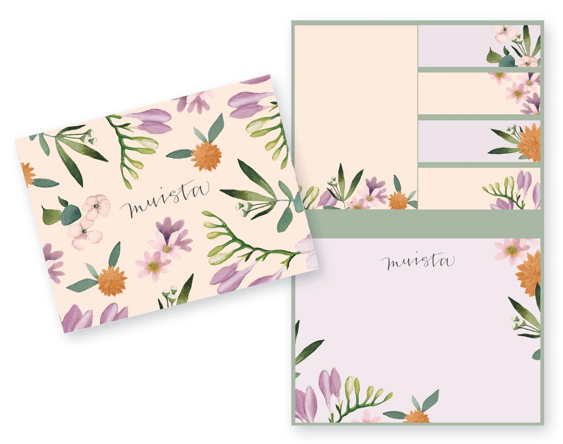 Muistilaput Henna Adel - Freesia