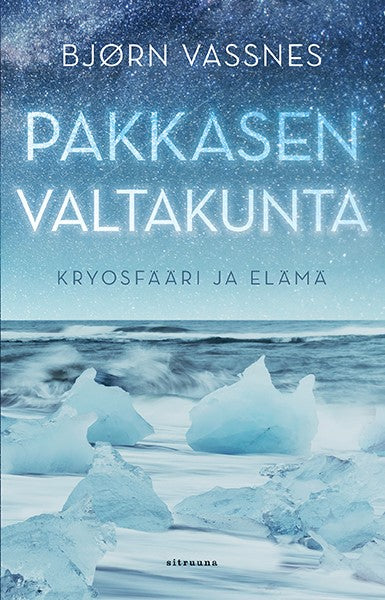 Pakkasen valtakunta e-kirjan tuotekuva kirjan kannesta