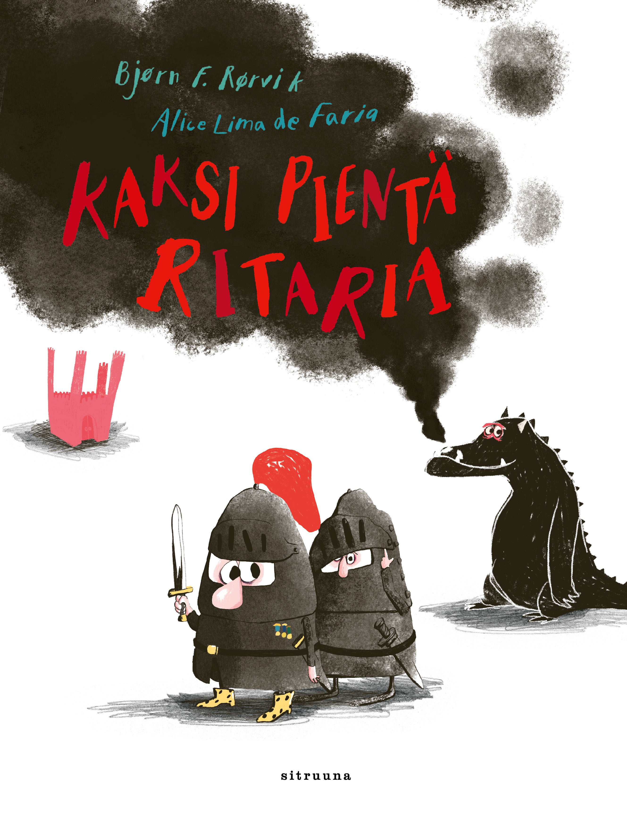 Kaksi pientä ritaria lastenkirjan tuotekuva