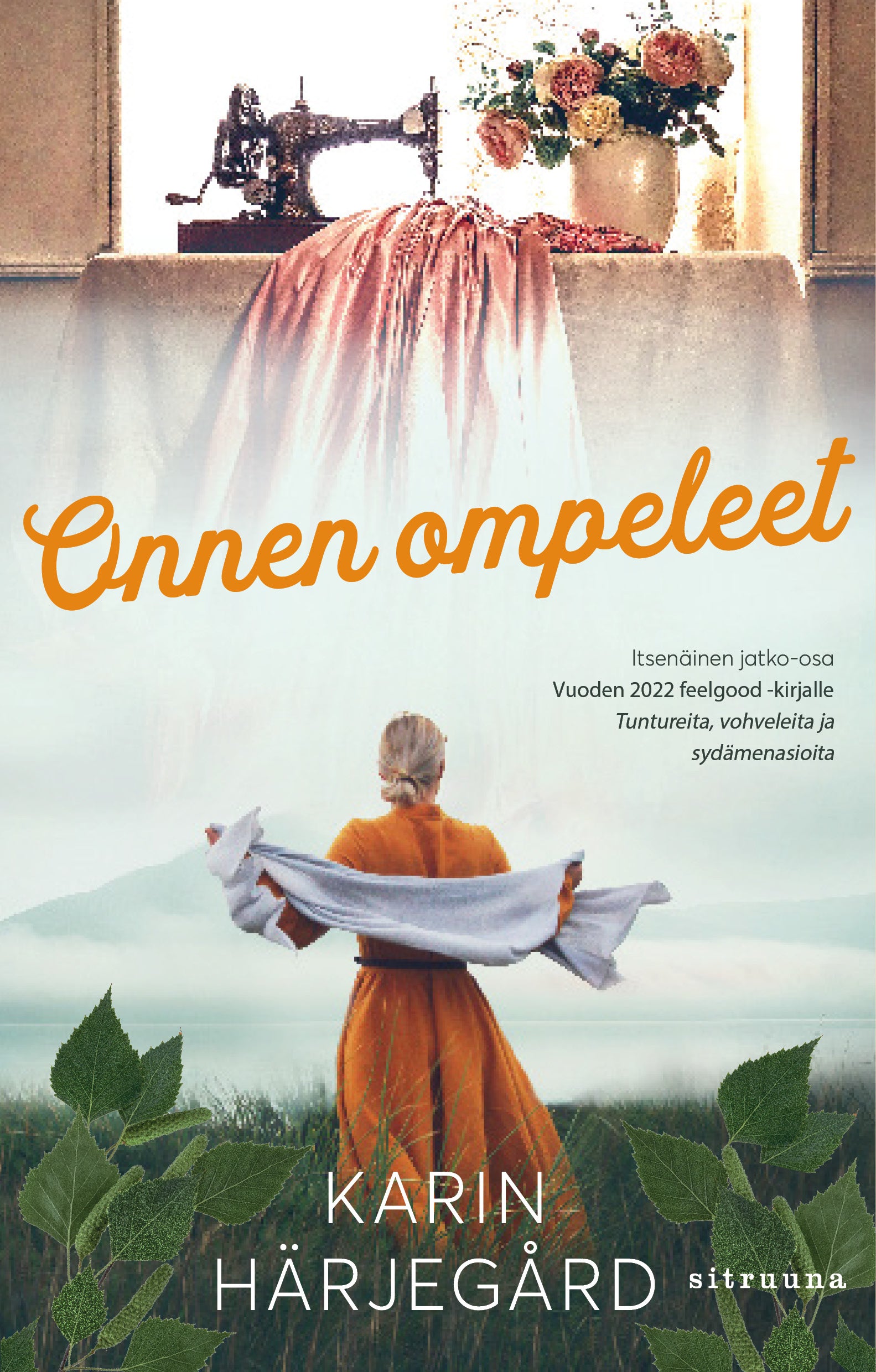 Onnen ompeleet kirjan kansikuva