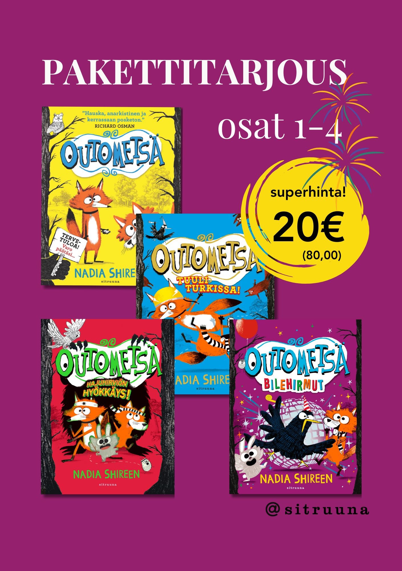 Outometsä osat 1-4
