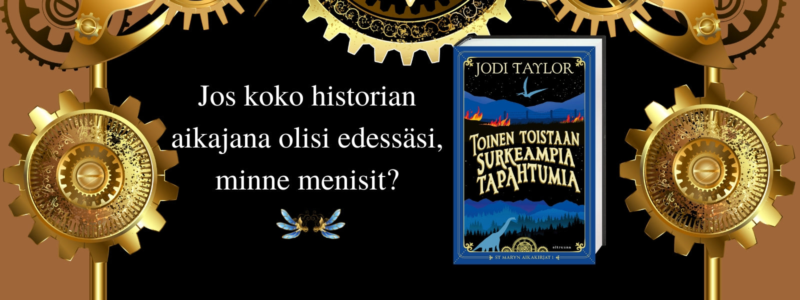 Toinen toistaan surkeampia -kirjan bannerikuva verkkosivu
