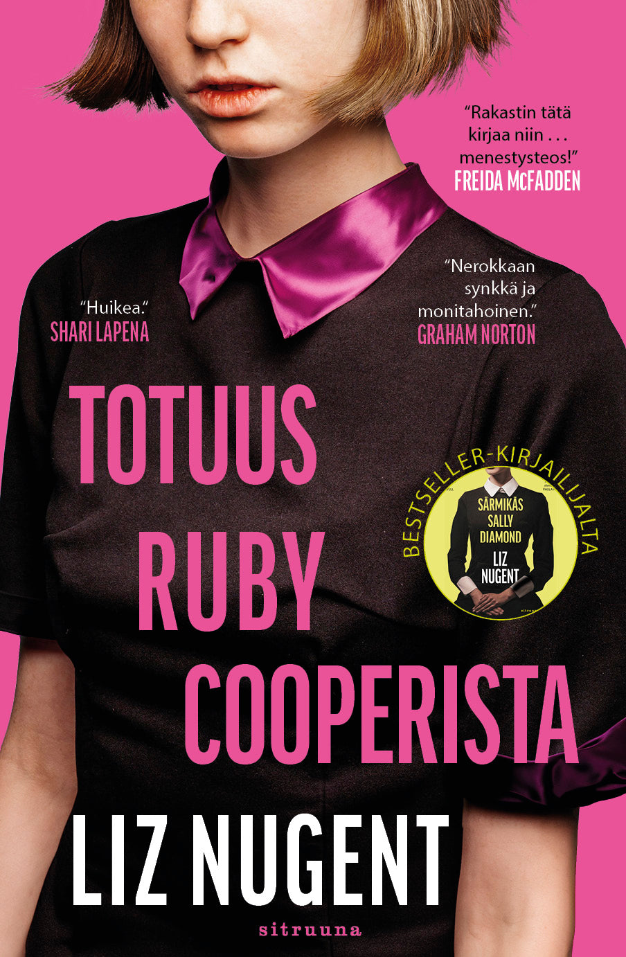 Totuus Ruby Cooperista kirjan kansikuva, jossa nainen kuvattuna