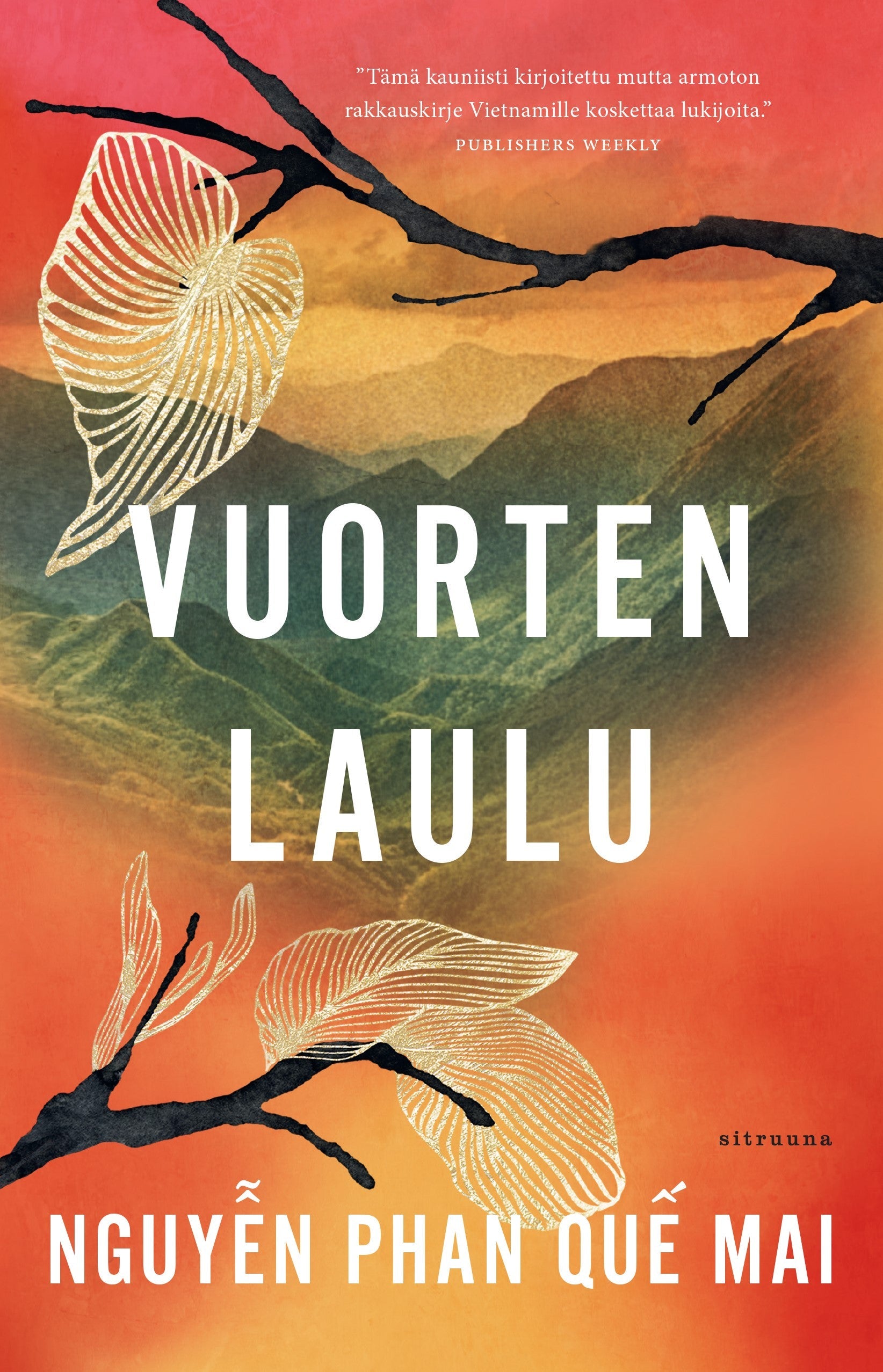 Vuorten laulu pokkarin tuotekuva pokkarin kannesta